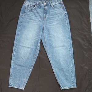 American Eagle Outfitters Blue Boyfriend Jeans Relaxed Fit